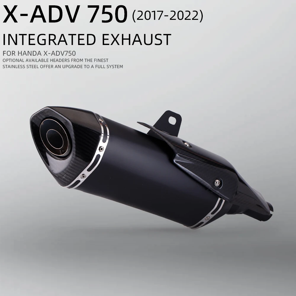 Для Honda X-ADV 750 X ADV750 ADV 2017-2021 полная система глушитель выхлопной трубы мотоцикла