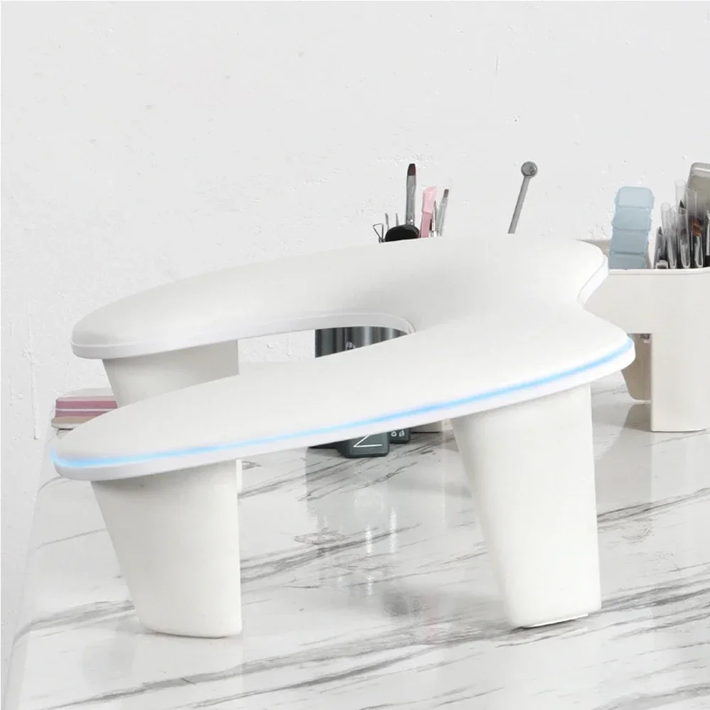 Модная подушка для подлокотников двух рук мягкая искусственная кожа портативная