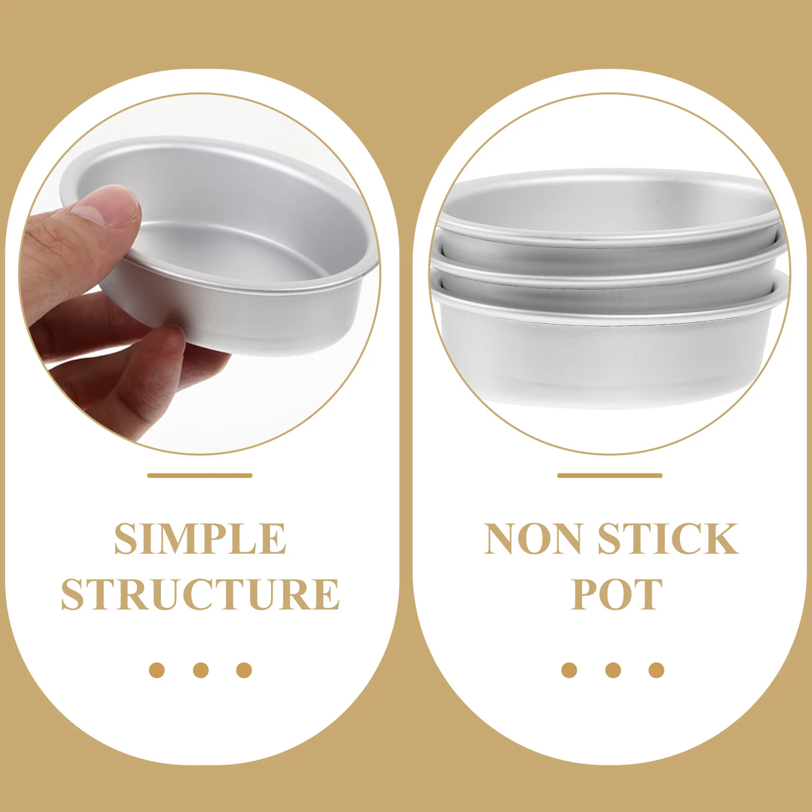 10 шт. овальная форма для хлеба с крышкой мини-формы торта крышками банки