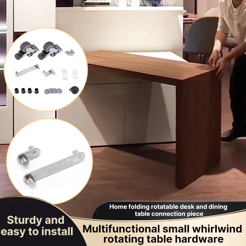 Маленький циклонный вращающийся офисный стол обеденный фурнитура аксессуары на