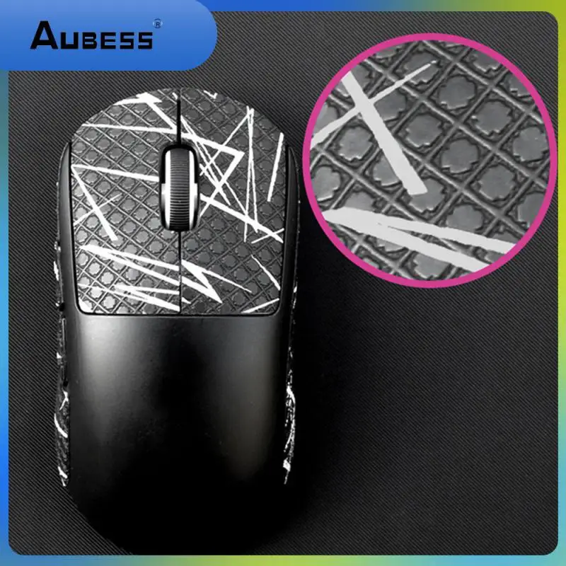 

Sweat Absorption Mouse Anti Slip Sticker Bottom Scratch Free Adhesive For Long-lasting Durability Anti Slip Mouse
