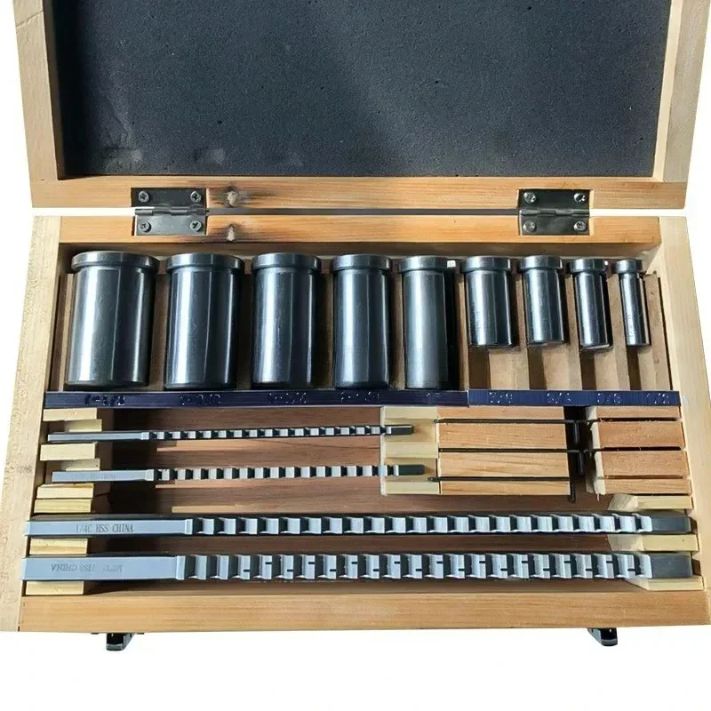 4/5/6/8 мм БРОШИ 12-28 режущие Новые 18 шт. HSS метрические Keyway Broach Set