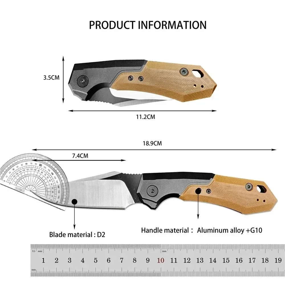 EDC 7851 Складной Нож CPM-154 Лезвие Для Кемпинга Охоты Выживания