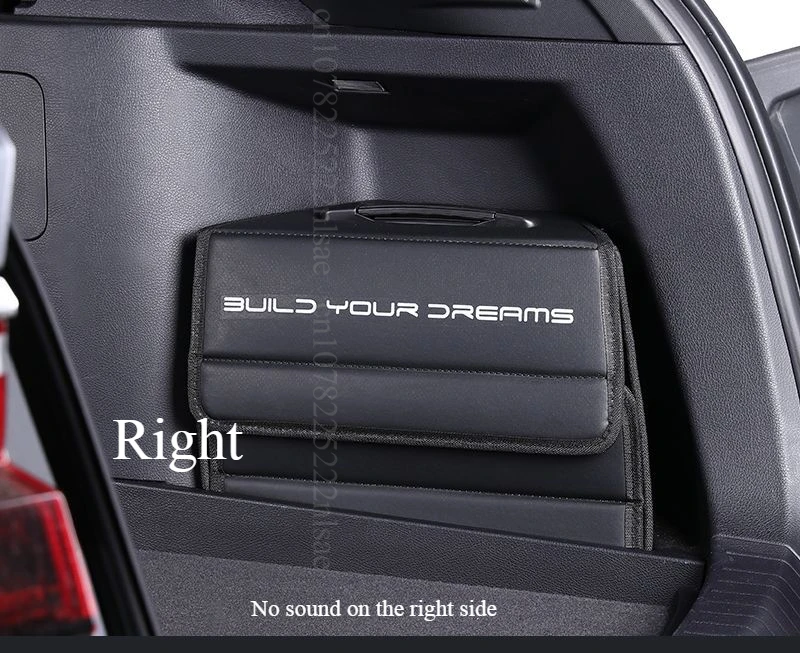 

Кожаный ящик для хранения BYD Seal U Song PLUS, специальный ящик для хранения багажника, оригинальный автомобильный багажник, левый ящик для хранения