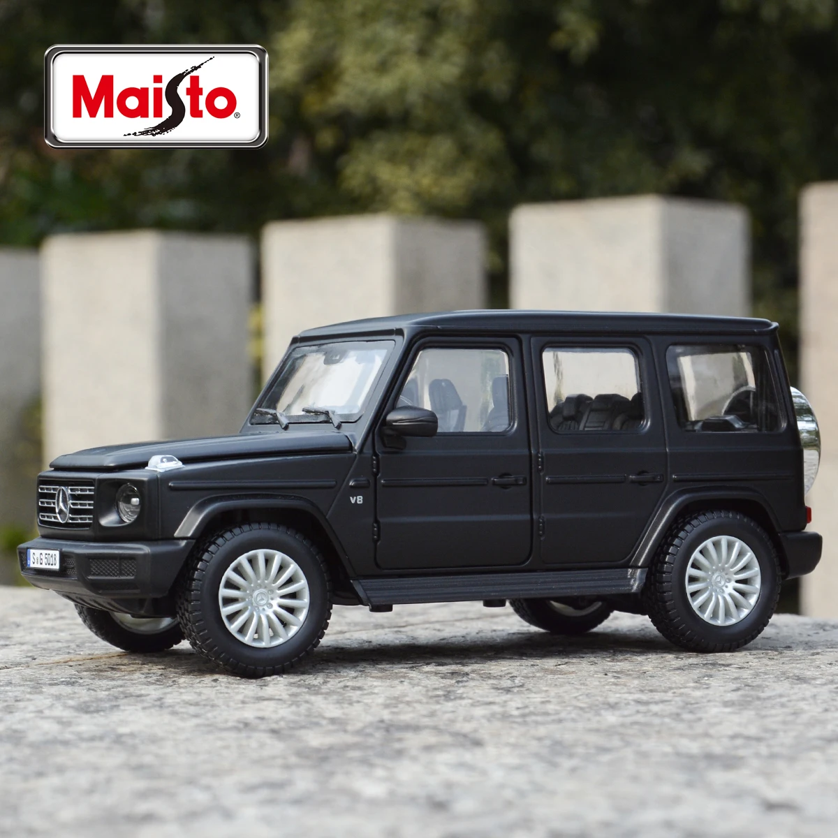 Maisto 1:24 Mercedes-Benz 2019G-Class G500 матовые черные статические литые Автомобили Коллекционная модель автомобиля игрушки (art.: 3920bb6bc8377) - 3920bb6bc8377