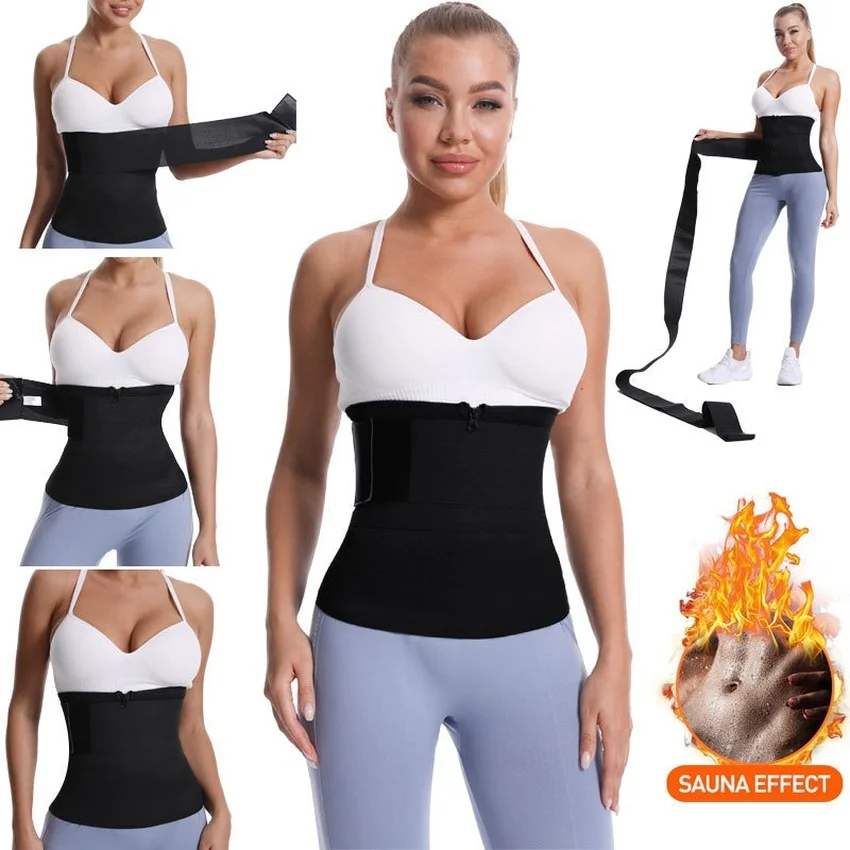 

Female Modeling Strap Wrap Womens Binders Shapers Body Waist Cincher Trainer Reducing Girdles Slimming Sheath Flat Belly Belt