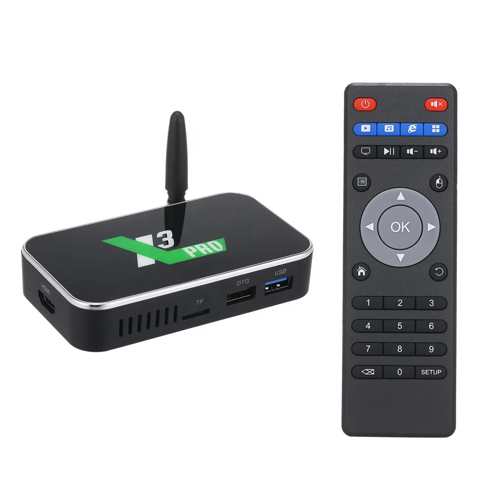 

ТВ-приставка Ugoos X3 Pro, 4 + 32 ГБ, DDR4, Amlogic S905X3, Android 9,0, Wi-Fi, 1000 м
