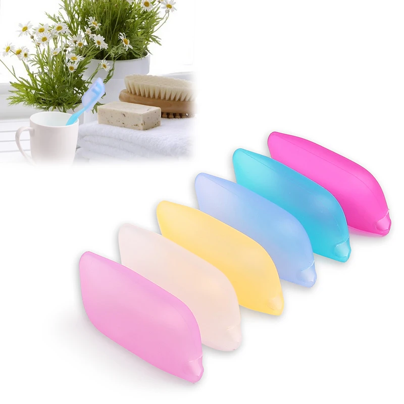 

1pc New Portable Travel Toothbrush Cover Protective Caps Color Random