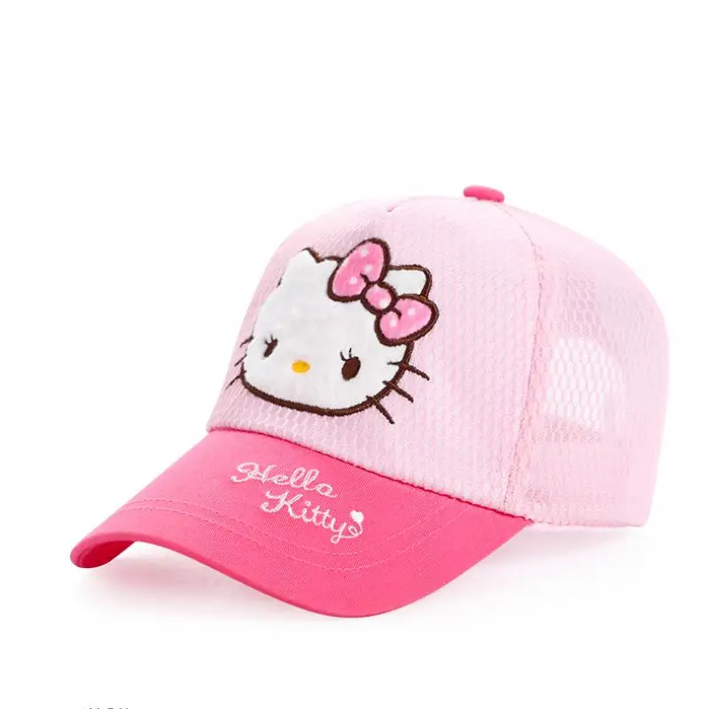 

Kawaii Cartoon Hellokittys Children's Hat Summer Thin Sunscreen Hat Girls Sun Hat Baby Cute Sun Hat Empty Top Hat Cool Hat Gift