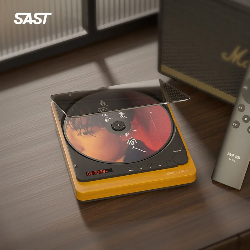 Высококачественный деревянный CD-плеер аудиофил HD без потерь портативный