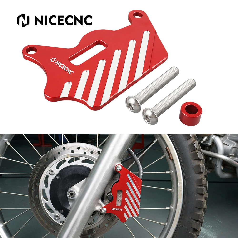 

NiceCNC Motocross Front Brake Caliper Rotor Guard Protector For Honda XR650L XR 650 L 1993-2022 2021 2020 Aluminum Accessories