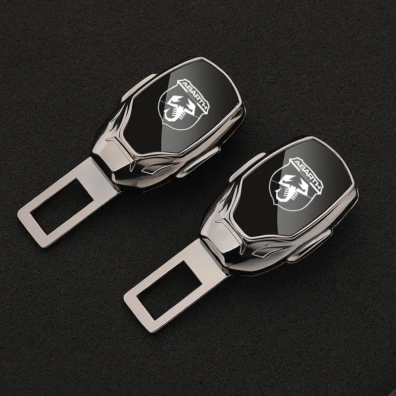 

Car Seat Belt Clip Extender Car Styling Safety Belt Lock Buckle For Fiat Abarth 595 Abarth 500 Abarth 124 Spider Accessories
