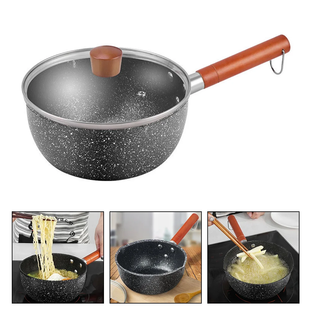 

Pot Pan Saucepan Milk Cooking Kitchen Nonstick Ramen Small Soup Metal Pots Mini Induction Sauce Noodle Cookware Warmer Non