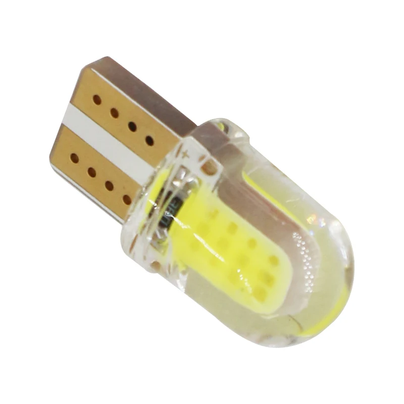 1 шт. 4 чипы COB светильник Автомобильный светодиодный W5W T10 194 168 4SMD для парковки Клин