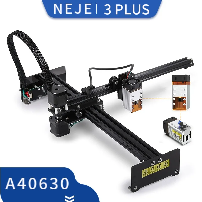 NEJE Master 3 Plus A40640CNC Laser Engraver Cutter Cutting Machine CNC Router Lightburn Bluetooth Plywood Wood MDF Craving Tool