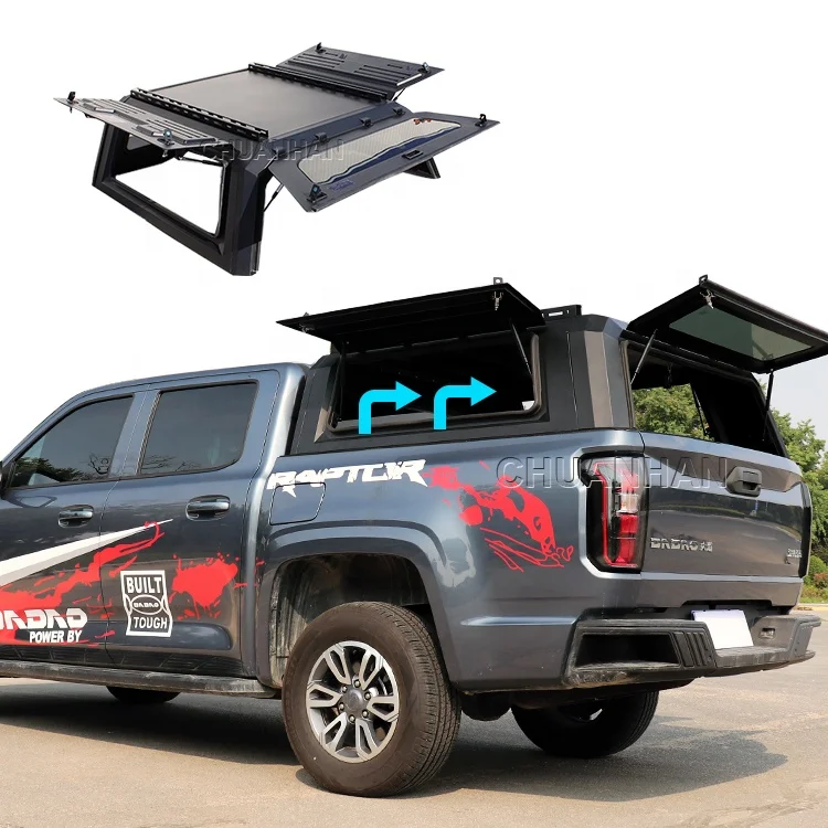 Грузовика Top Camper Pick Up Hilux Canopy алюминиевый Dmax для Gladiator Tacoma JAC T6 T7 T8