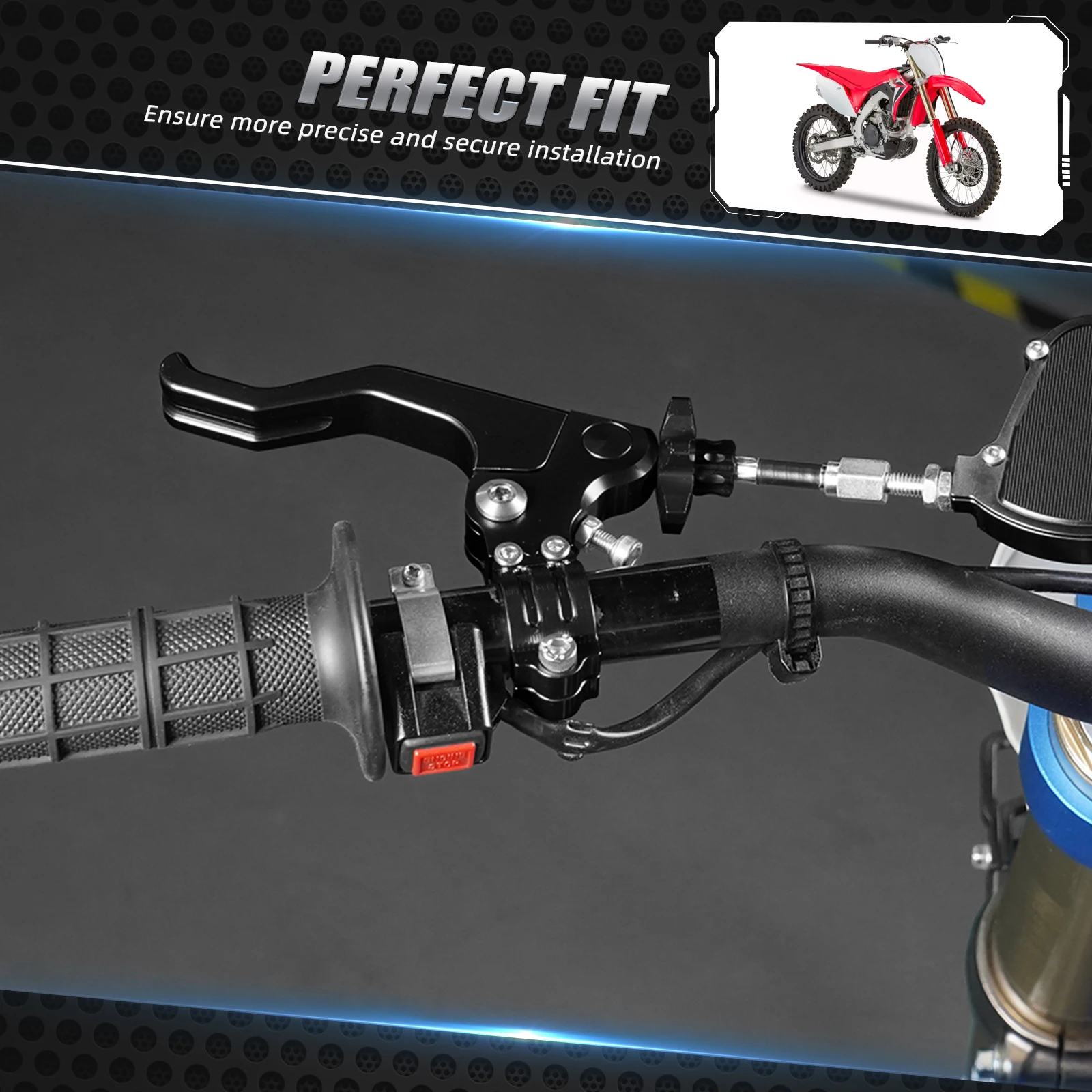 Для Honda CRF230L 2008-2016 короткий рычаг сцепления тормоза в сборе CR80 CR85 CR125 CR250 CR500 1990-2007