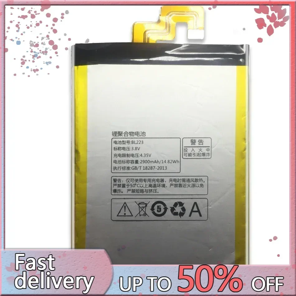 4000 мАч BL223 сменный аккумулятор для Lenovo Vibe Z2 Pro Z2Pro K920 K80 K80M K7