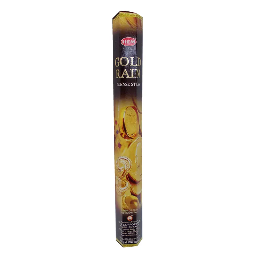 Gold Rain 20 Stick Incense-Gold | Дом и сад