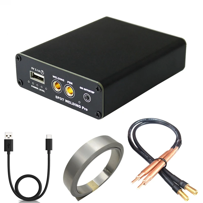 

Portable DIY Mini Spot Welder 5 Gears Spot Welding Machine Fast Charge 18650 Lithium Battery with Spot Welding Pen