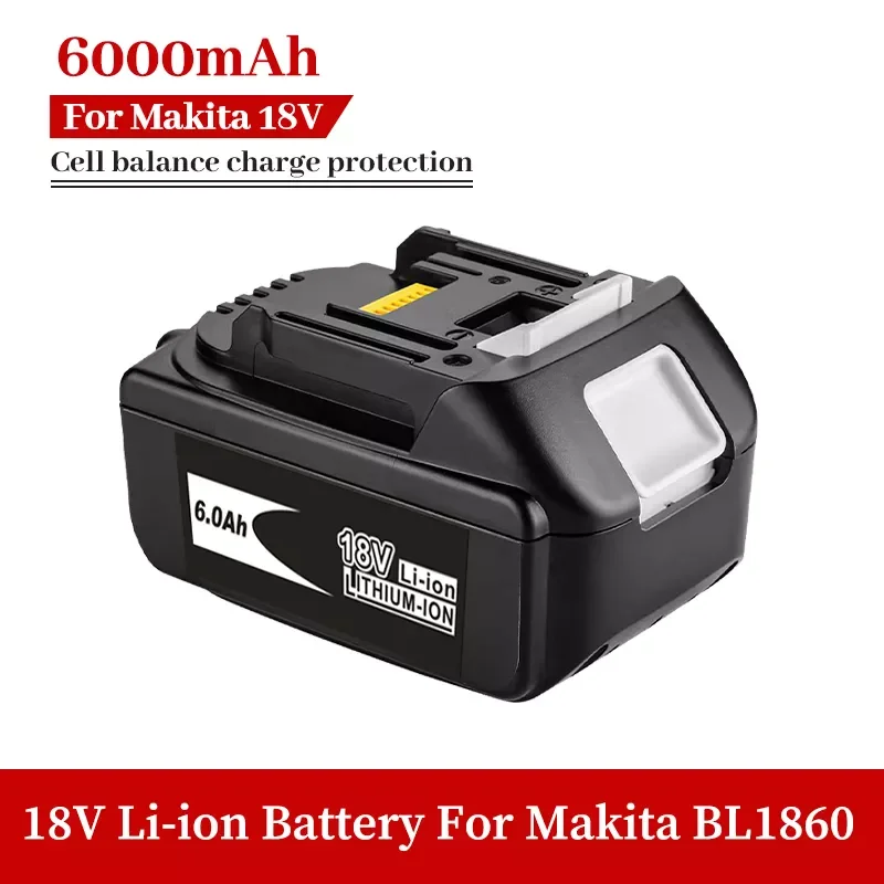 

Аккумуляторная батарея BL1860, 18 в, 400 Ач, для электроинструментов Makita BL1815, BL1830, BL1840, BL1850, LXT