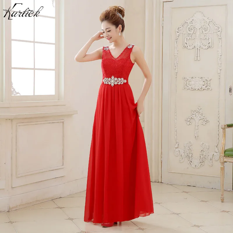 

Длинные вечерние платья, новое модное Красное Бальное Платье с V-образным вырезом для выпускного вечера, элегантное шифоновое платье для встречи выпускников/выпускного вечера