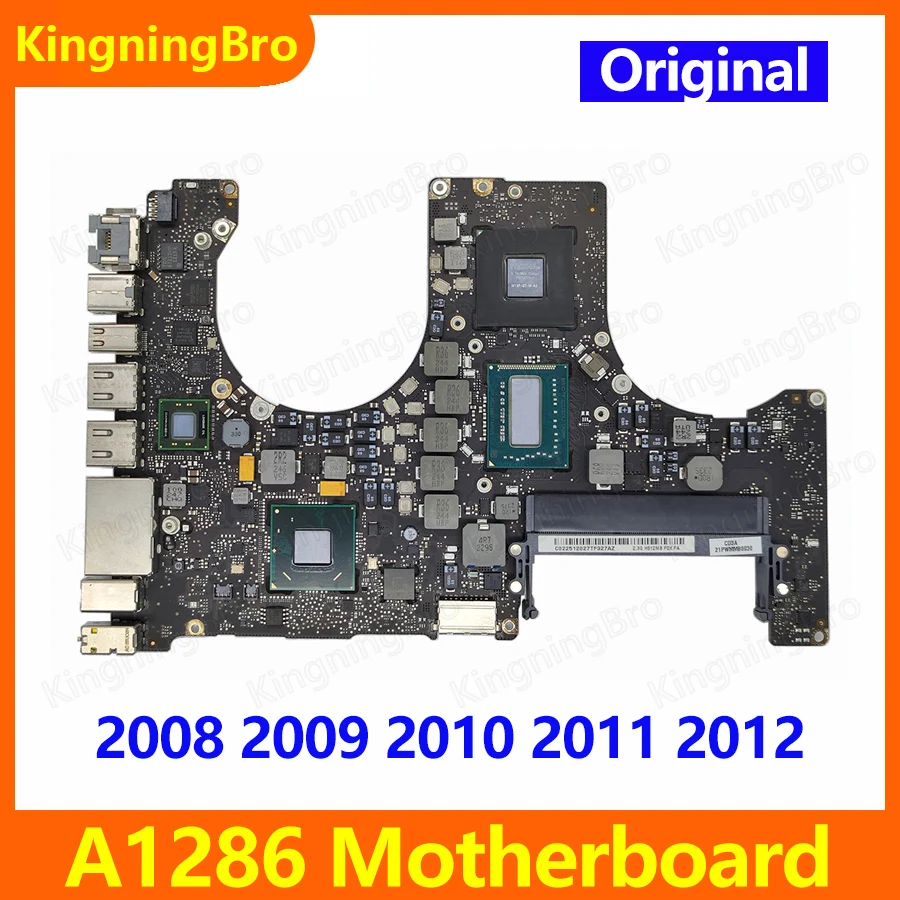 Материнская плата A1286 для MacBook Pro 15 &quotлогическая ЦП i7 2 ГГц 3 4 2008 2009 2010 2011 2012 года -