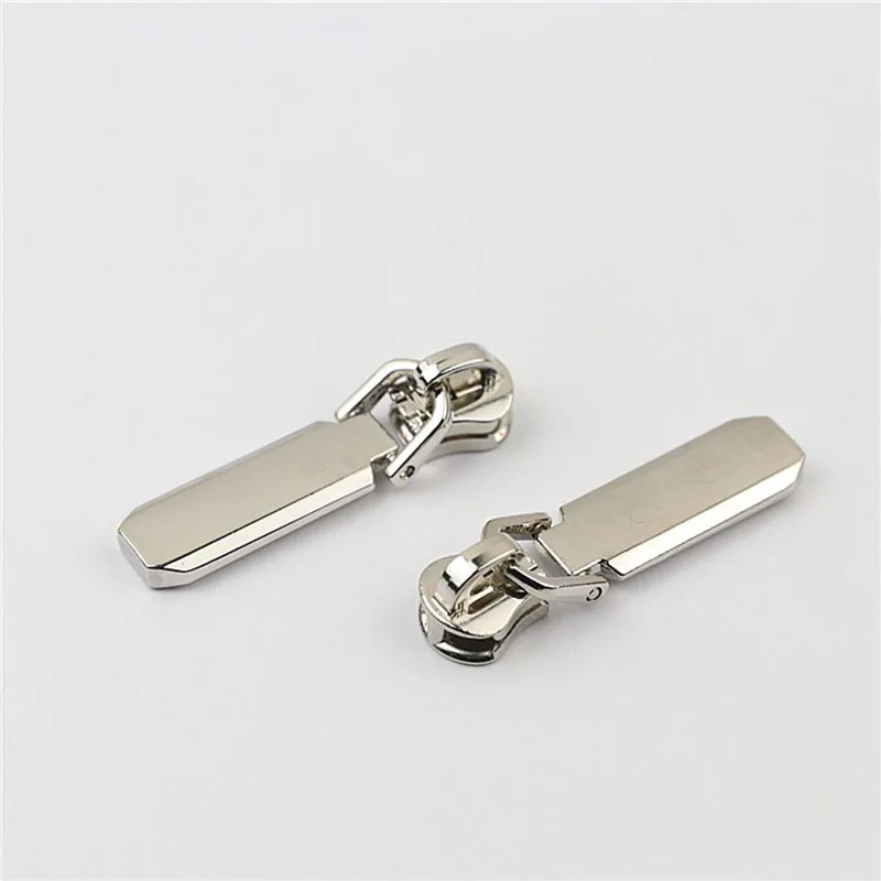 30pcs 5# High-grade Metal Zipper Sliders Head Removable Puller Repair Kit Zip for Luggage Bags Clothes DIY Sewing Accessories