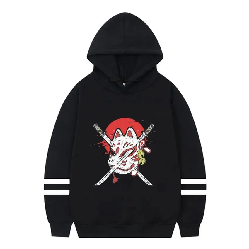 Devil Hunter Hoodie Kamado Nezuko Pattern Printed Sweatshirt Men's and Women's Streetwear Harajuku Couple Shirt Top