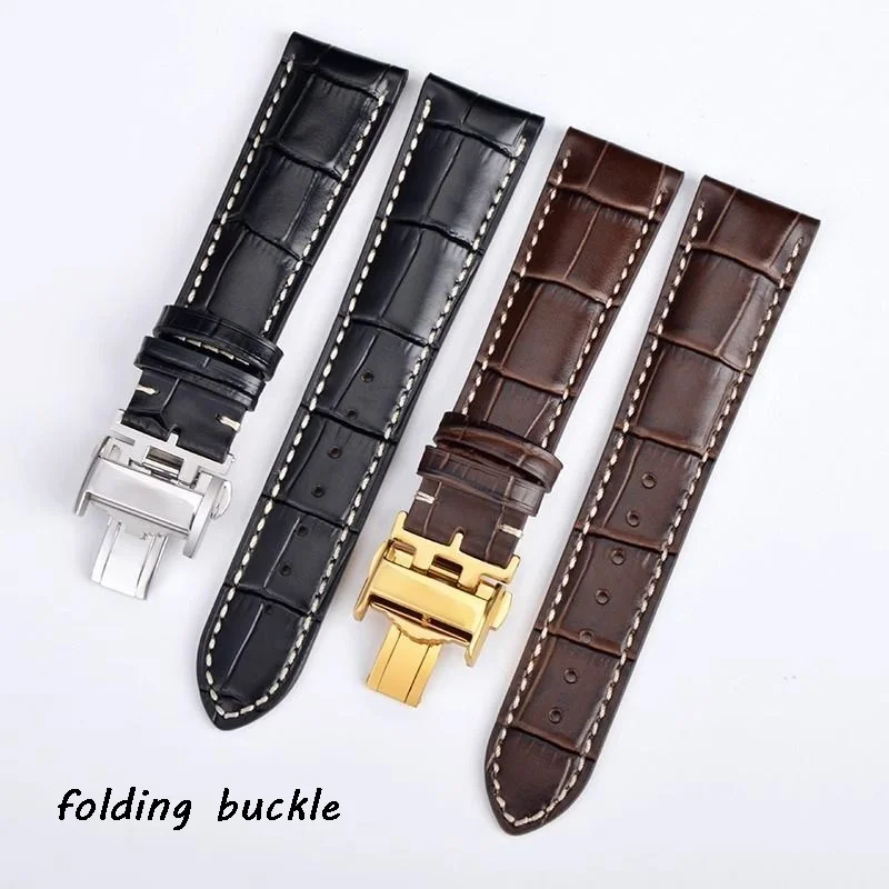 

Cow Genuine Leather Watchband For Longines Blue Brown Black Cowhide Strap 13 14 15 18 19 20 21 22mm Men Women Bracelet With Logo