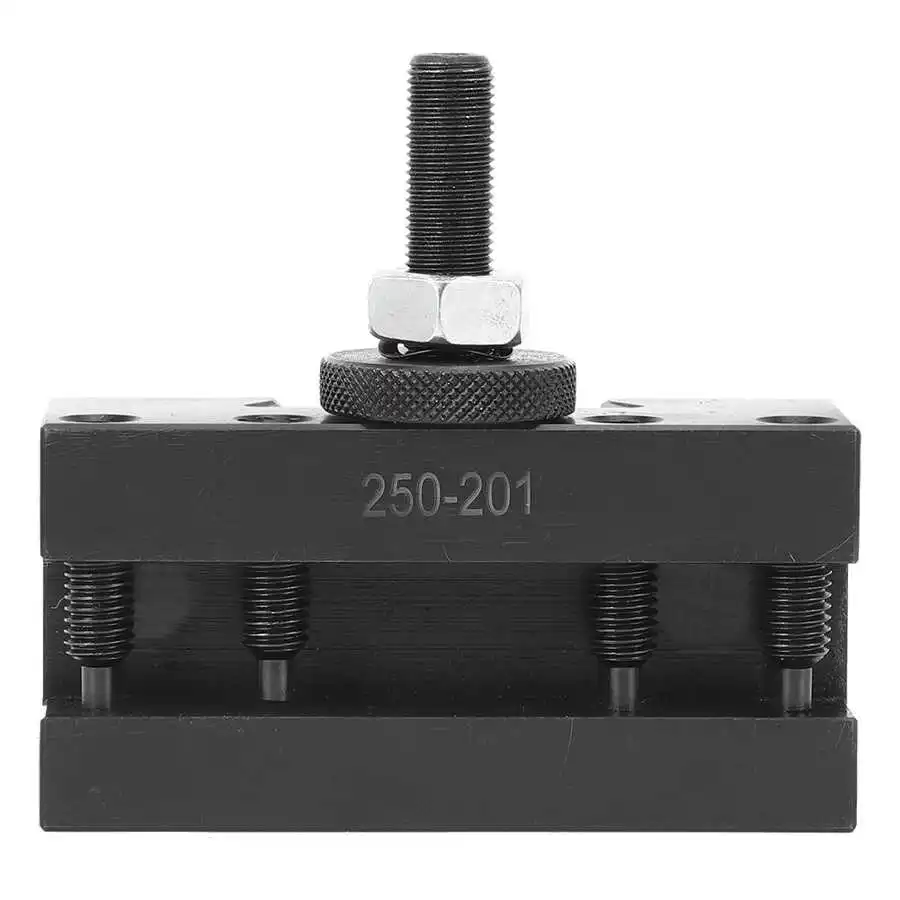 

Tool Holder Tool Post Holder CNC Fast Change Turning Facing Replace Assembly Tool Lathe 250-201