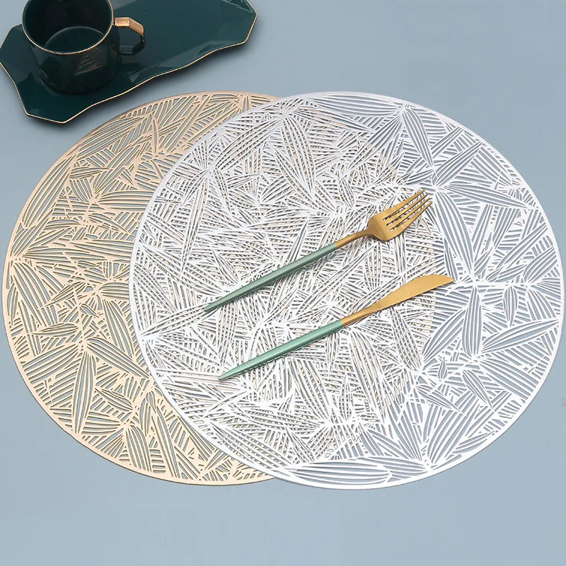 Подставка для обеденного стола Полая подставка подставок Коврики чаши Золотой