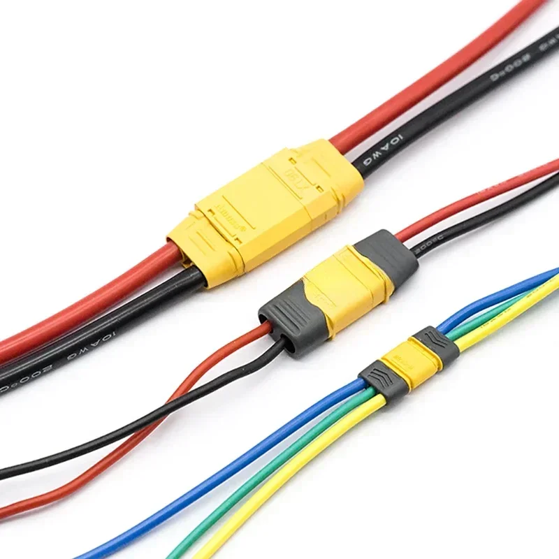 1/5/10 шт. XT60H Штекерный гнездовой разъем цилиндрические разъемы с силиконовым