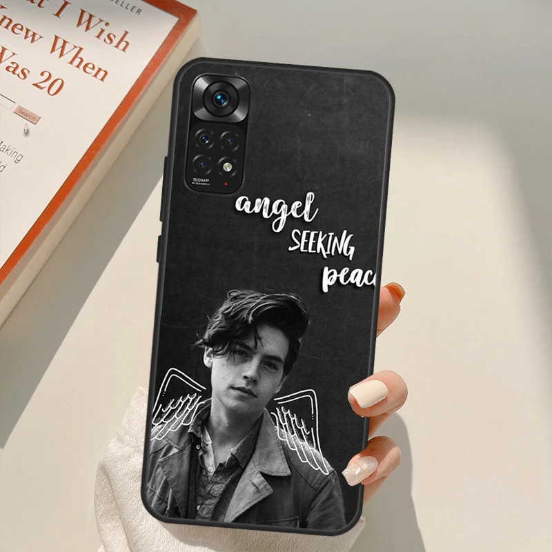 Чехол Cole Sprouse для Xiaomi Redmi Note 10 8 9 11 Pro 8T 9S 10S 11S 10C 9A 9T K50 K40 Gaming