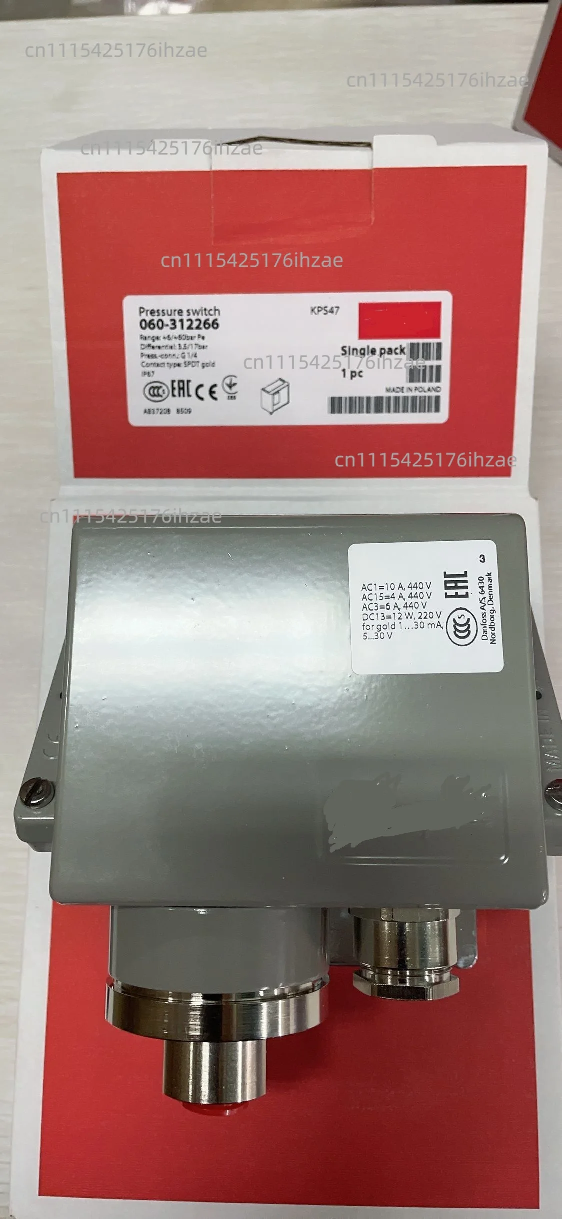 Новый оригинальный датчик давления KPS37 060-310666 KPS31 KPS43 KPS31KPS45 KPS35 (art.: 3920db112786d) - 3920db112786d