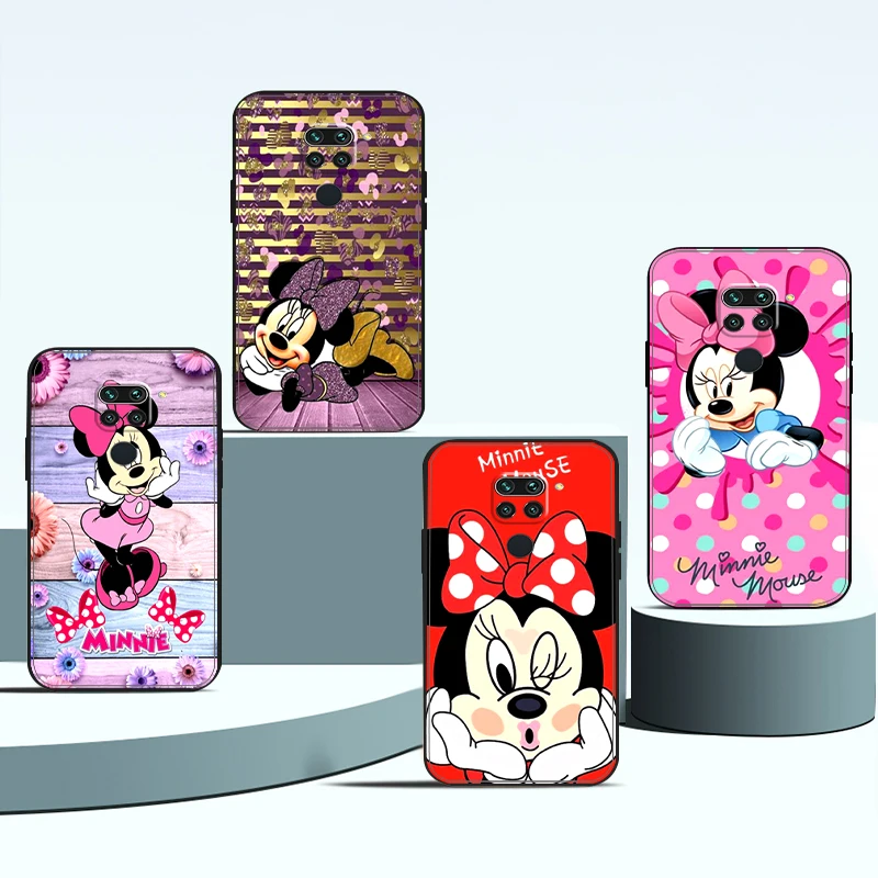 

Disney Mickey Minnie Series Silicone Cover Soft TPU Funda Liquid Silicon Coque