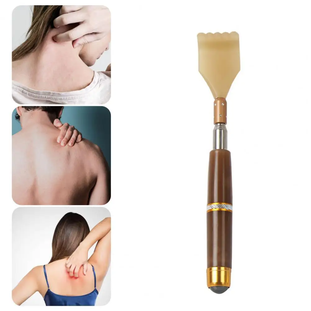 

Back Tickling Massager Compact Comfortable Fine Workmanship Scratch Back Tickling Stick for Elder Scratch Back Tickling Stick