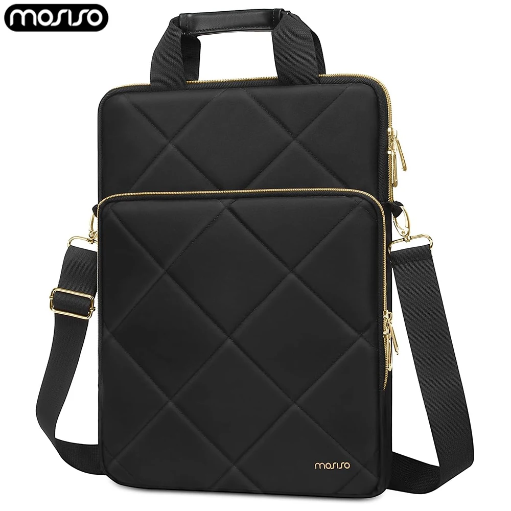 Сумка на плечо для ноутбука Вертикальный чехол MacBook HP Dell Lenovo Asus сумка-мессенджер