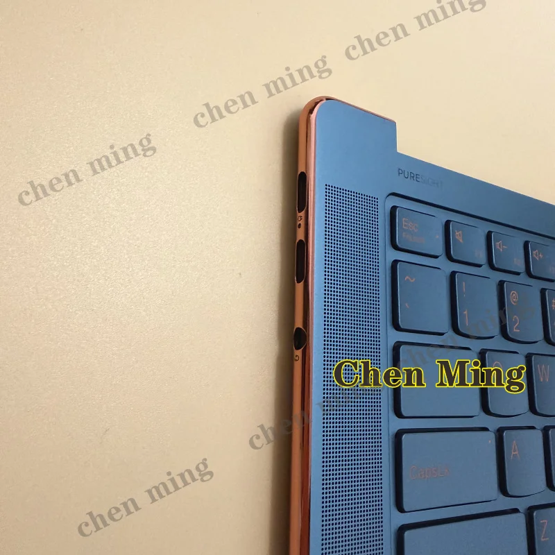 Фото 5CB1L80590 новый чехол для Lenovo Yoga Slim 7 14APU8, верхняя часть корпуса (C-cover) с клавиатурой и тачпадом 83AA №4