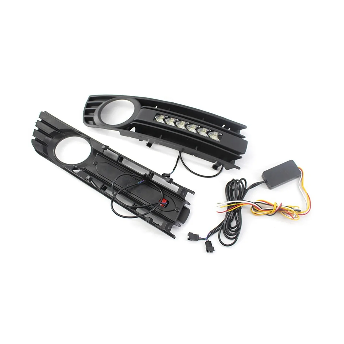 Передняя противотуманная лампа дневная Рабочая рама для автомобиля Audi A4 B6 2001-2005