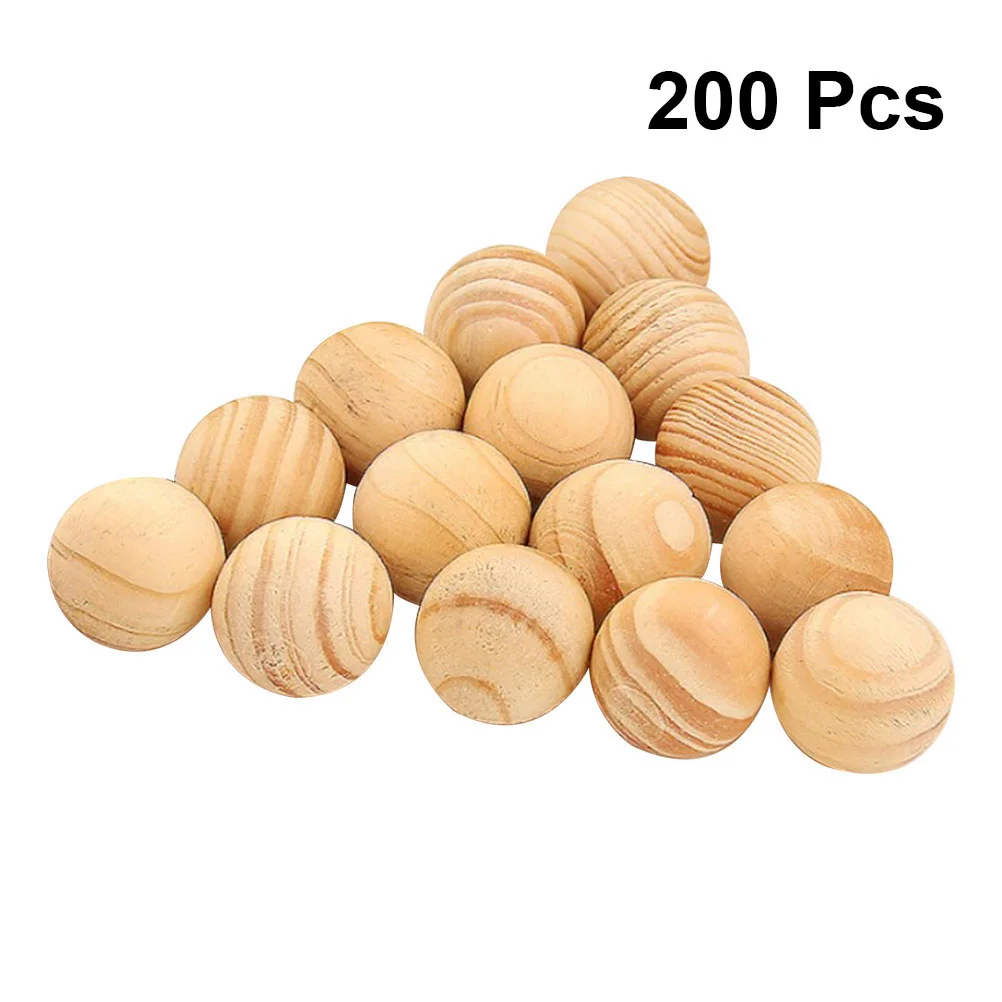 

200pcs Natural Balls for Drawers Storage Boxes Closets