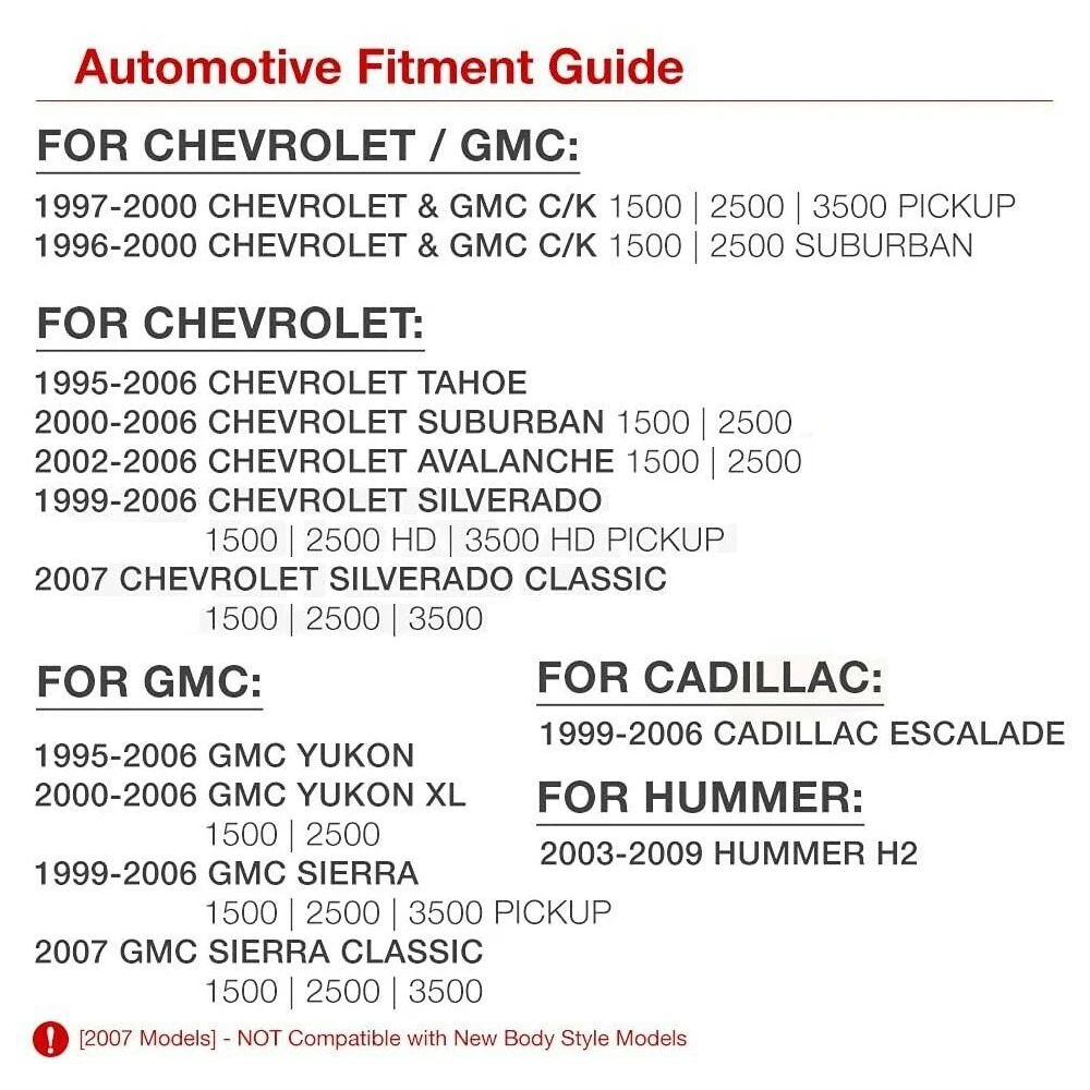 Светодиодная светильник ПА для дверной панели Chevy Silverado GMC Sierra C1500 K1500 Tahoe Yukon
