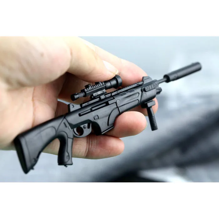 

1/6th Mini Jigsaw Puzzle ARX-160 Rifle Soldier Weapon Accessories Plastic Assemble Gun Model for 12 Inch Action Figures Toy