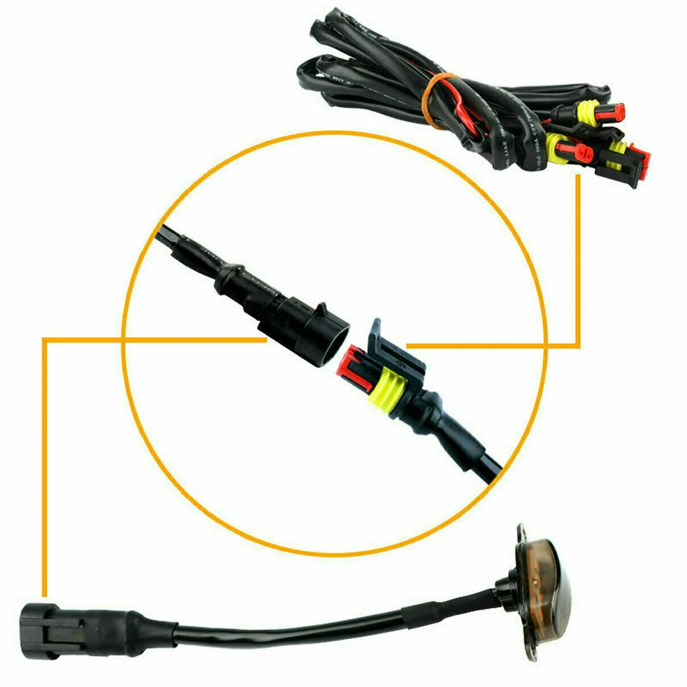 

4 шт. Передняя светодиодная сигнасветильник решетка для Jeep Grand Cherokee 2003-2021