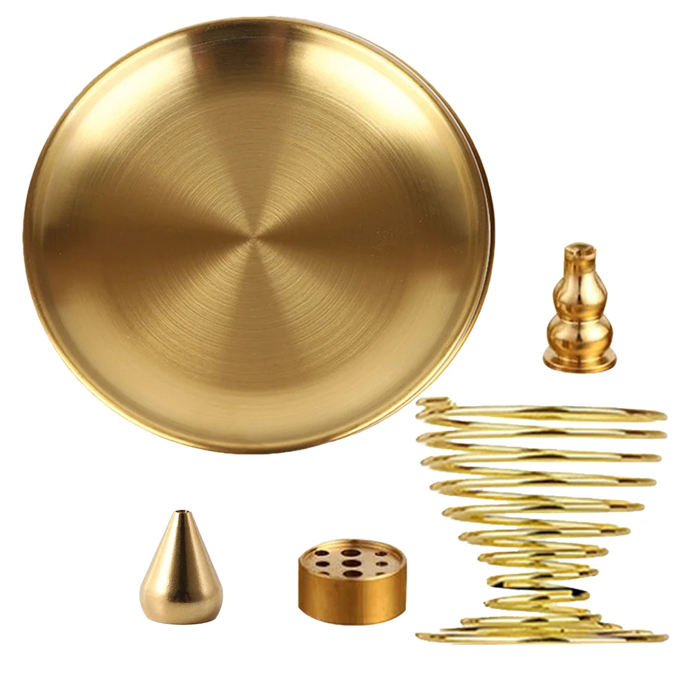 

Тарелка для горелки, поднос с орнаментом, настольное украшение в стиле Дзен, изящный держатель, винтажный кронштейн, домашний