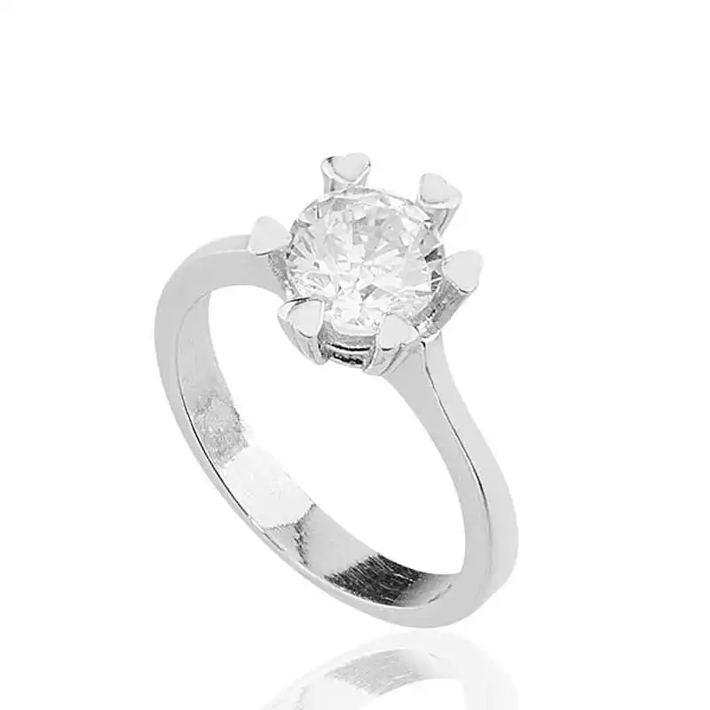 

Tevuli 925 пробы серебряные бриллиантовые женские кольца