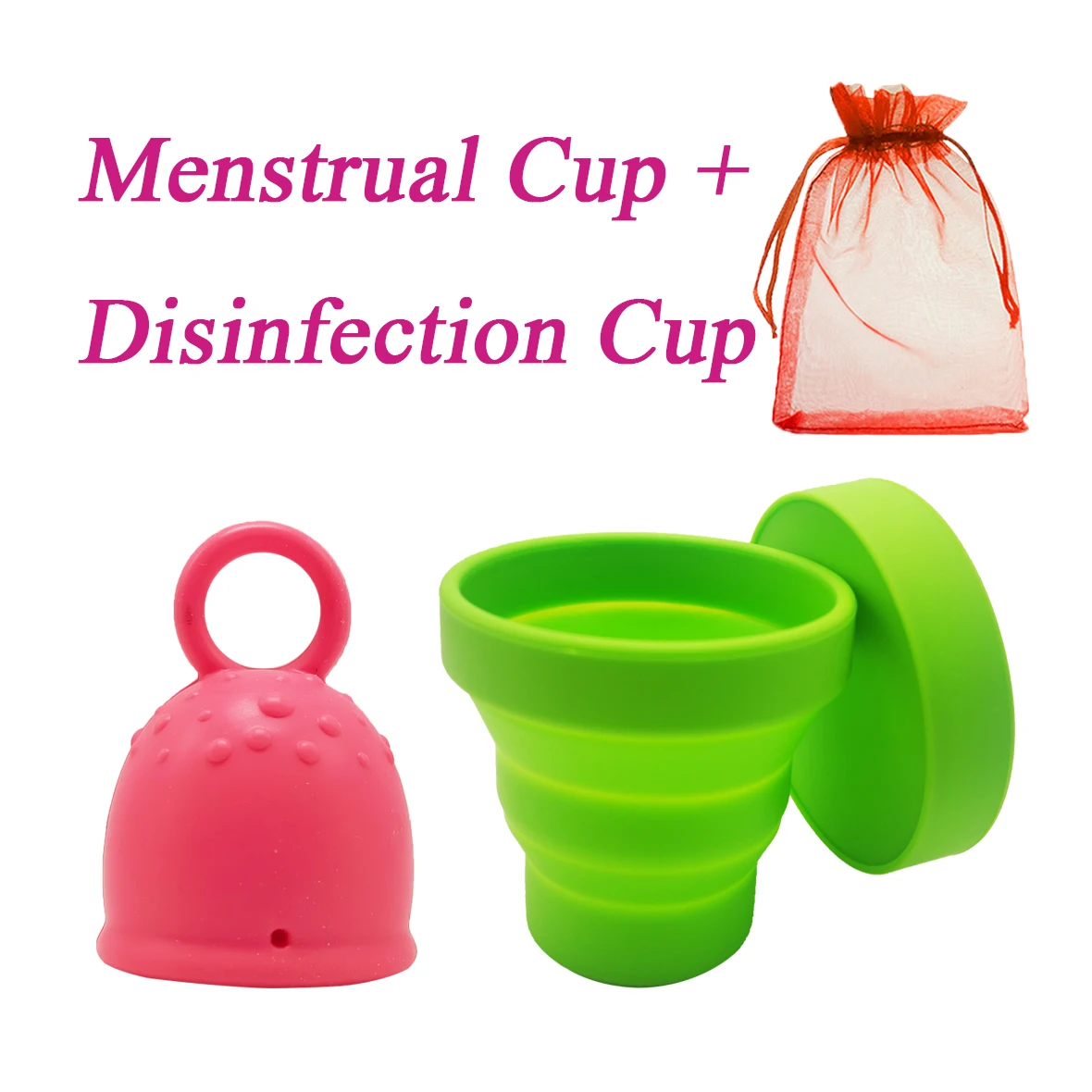 

Lady Menstrual Cup Period Cup Medical Grade Silicone Feminine Hygiene Copa Menstrual De Silicone Medica Reusable Sterilizing Cup
