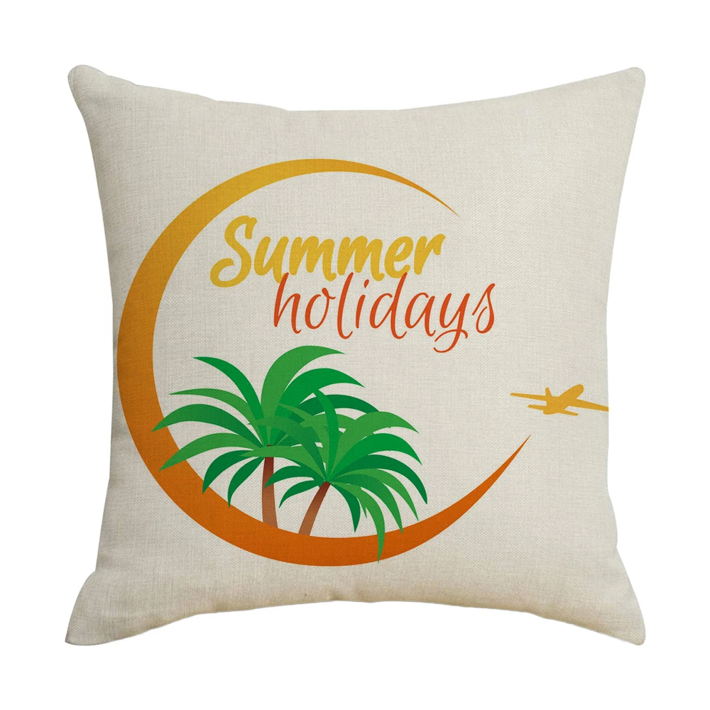 

Счастливая летняя быстрая Обложка для кемпинга, Автомобильная подушка, чехол для дома, декоративный чехол для гостиной, дивана, наволочка ...