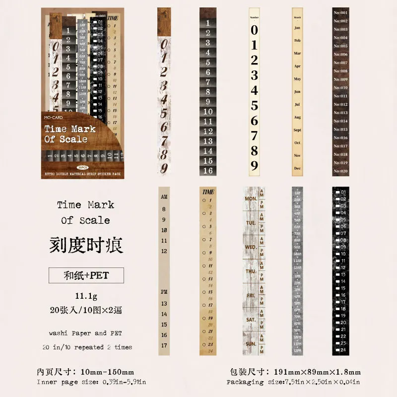 

Набор из 20 листов наклеек Kawaii