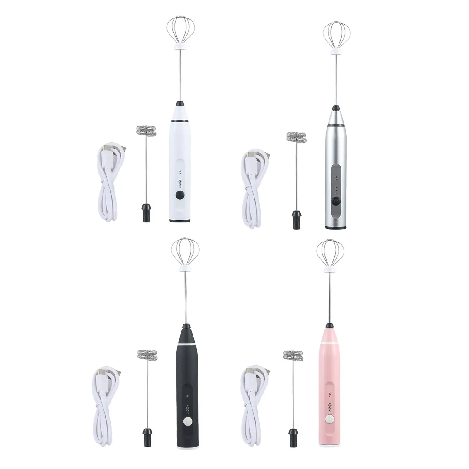 

Electric Egg Beater 3 Speeds USB Cream Beater Mixer Blender Foam Maker for Cream Cappuccino Coffee Matcha Hot Chocolate